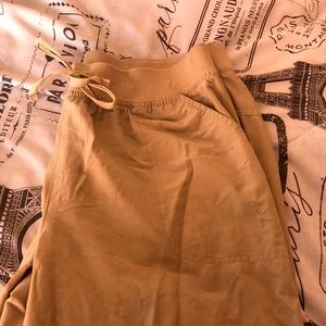 Cargo Tan Colored Pants. A few marks.